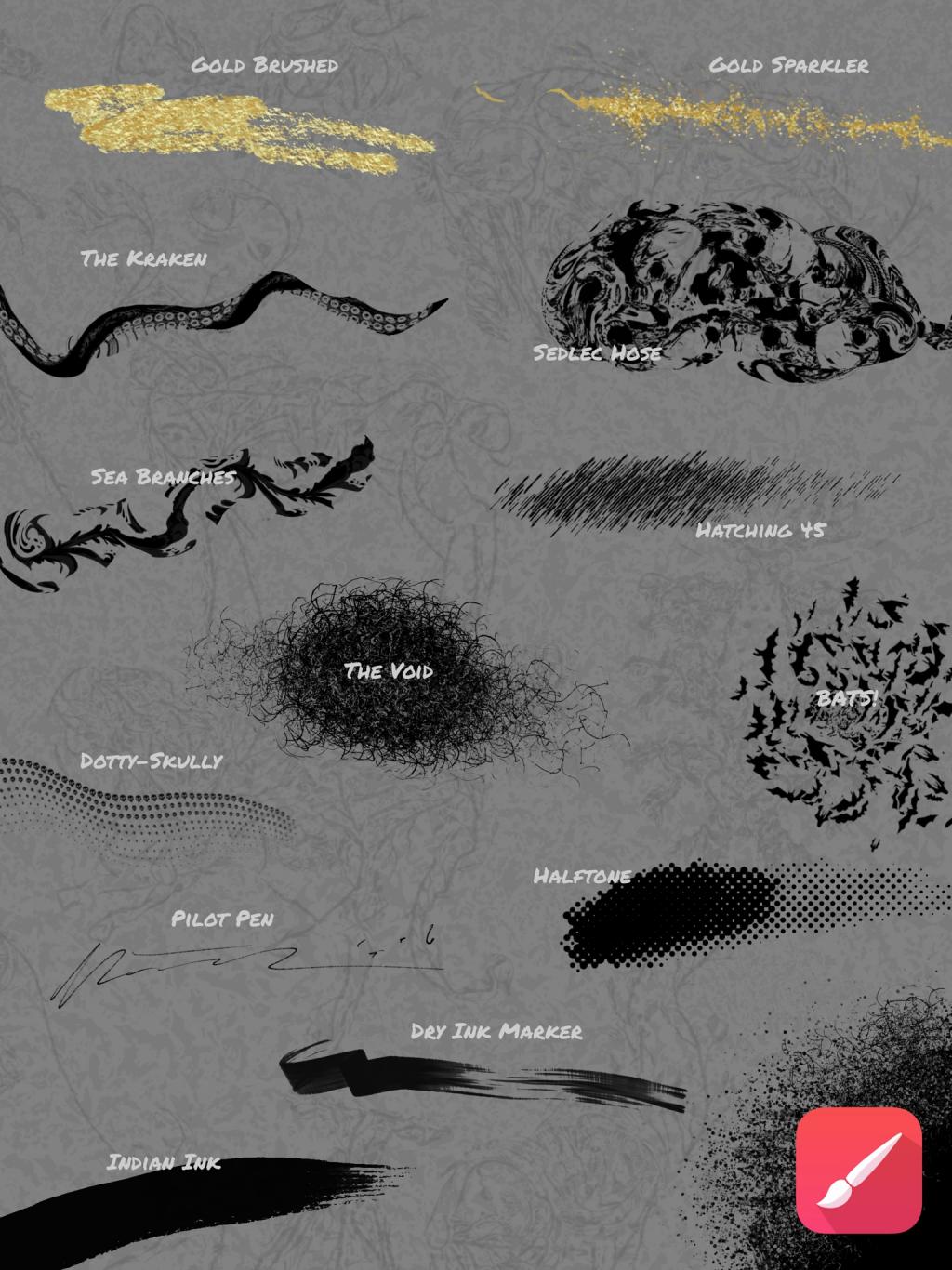 Infinite brushes. Infinite brushes